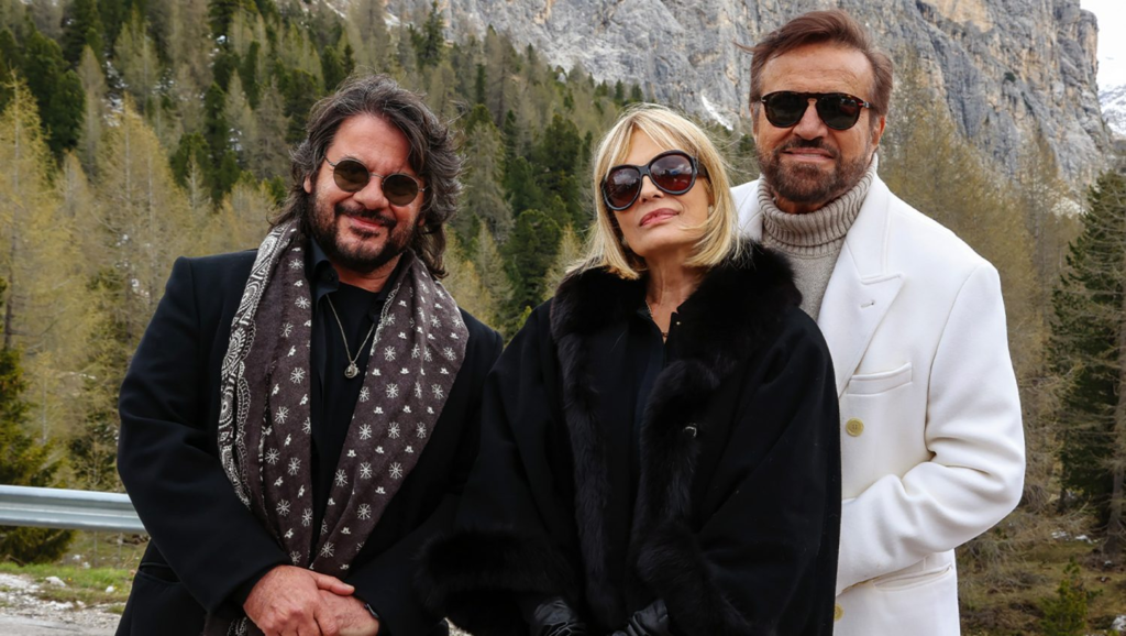 Lillo, Isabella Ferrari e Christian De Sica sul set
